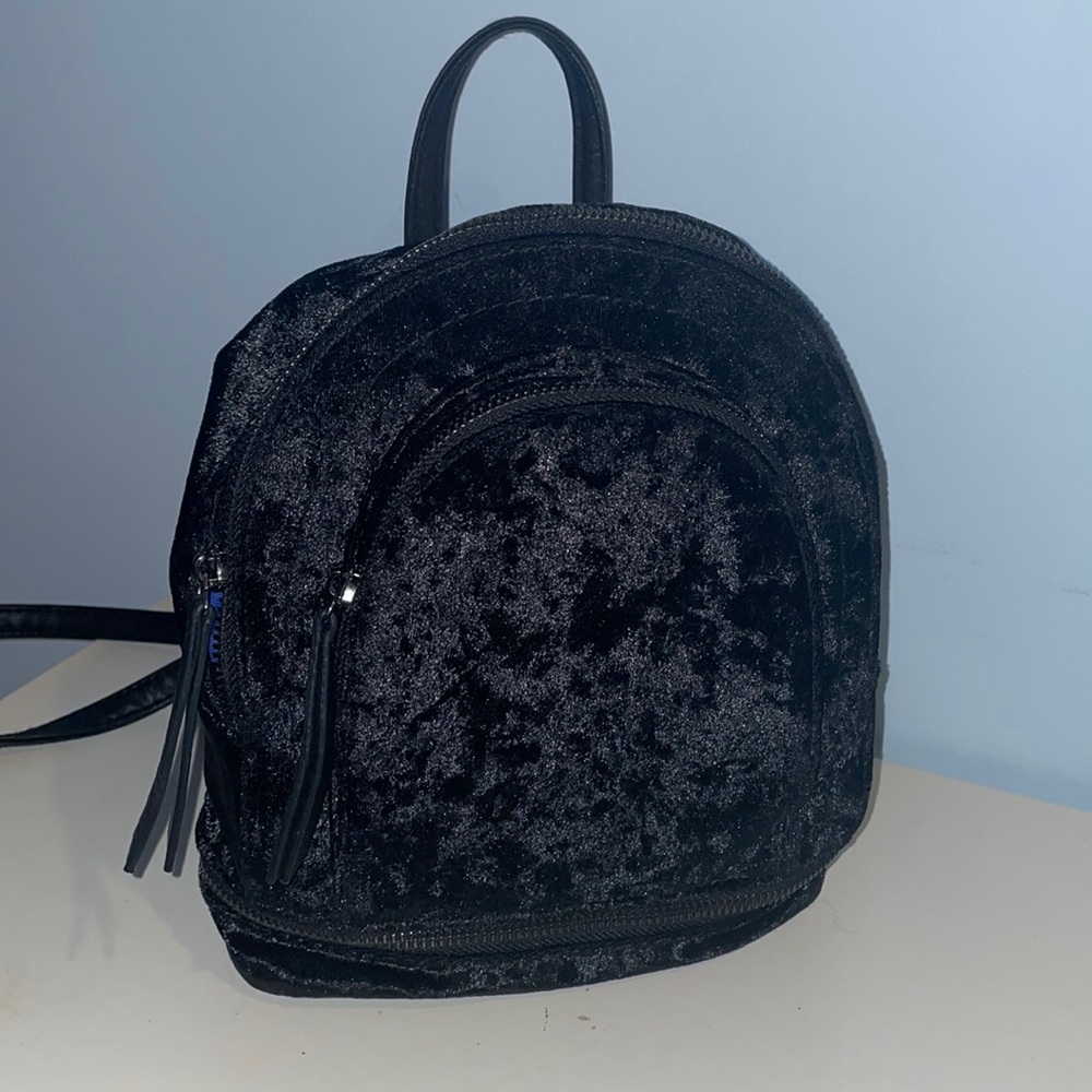 Mudd Mini Velvet Backpack